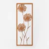 National Trust Alliums in Frame, Rust Wall Art Hot