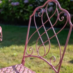 National Trust Avalon Bistro Set, Rose Discount
