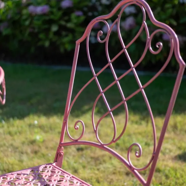 National Trust Avalon Bistro Set, Rose Discount