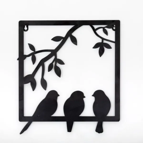 National Trust Birds in Frame Wall Art, Bird Garden Ornament Best