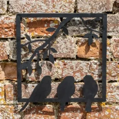 National Trust Birds in Frame Wall Art, Bird Garden Ornament Best