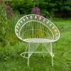 National Trust Blaisdon Highback Chair, Cream Clearance