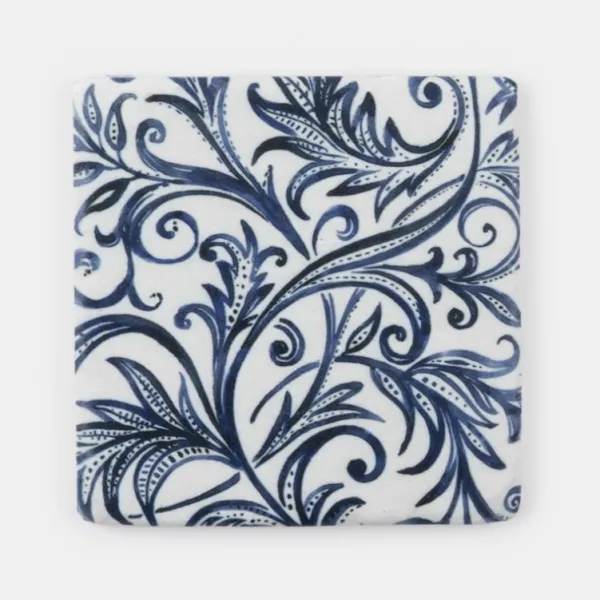 National Trust Blue Floral Coasters, Set of 4 Sale