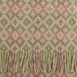 National Trust Bronte by Moon Dartmouth Green Throw Hot