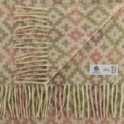 National Trust Bronte by Moon Dartmouth Green Throw Hot