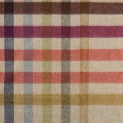 National Trust Bronte by Moon Henley Beige Multi Merino Throw Online