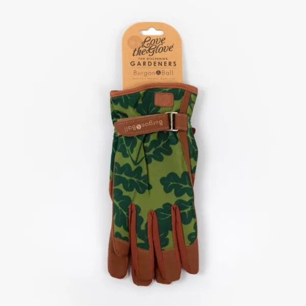 National Trust Burgon and Ball Moss Oak Leaf Garden Gloves Online