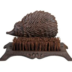 National Trust Cast Iron Hedgehog Boot Brush Outlet