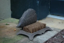 National Trust Cast Iron Hedgehog Boot Brush Outlet