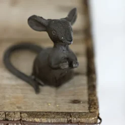 National Trust Cast Iron Mouse Sculpture Hot