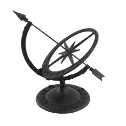 National Trust Cast Iron Ornate Armillary Sundial Clearance