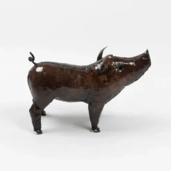 National Trust Chi Africa Pig Recycled Metal Sculpture Best