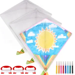 National Trust Design Your Own Kite Kit, Pack of 3 Discount