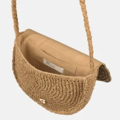 National Trust Ellya Natural Raffia Crossbody Bag Clearance