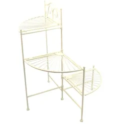 National Trust Etagere Garden Shelves, Cream Hot