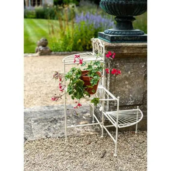 National Trust Etagere Garden Shelves, Cream Hot
