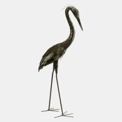 National Trust Feathered Heron Sculpture, Neck Down Pose Sale