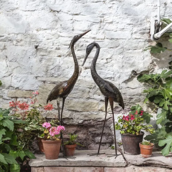 National Trust Feathered Heron Sculpture, Upright Pose Online