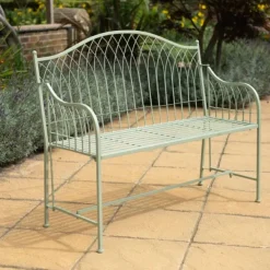 National Trust Hampton Bench, Sage Green Hot