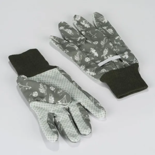 National Trust Ladies Cotton Meadow Garden Gloves, Triple Pack Hot