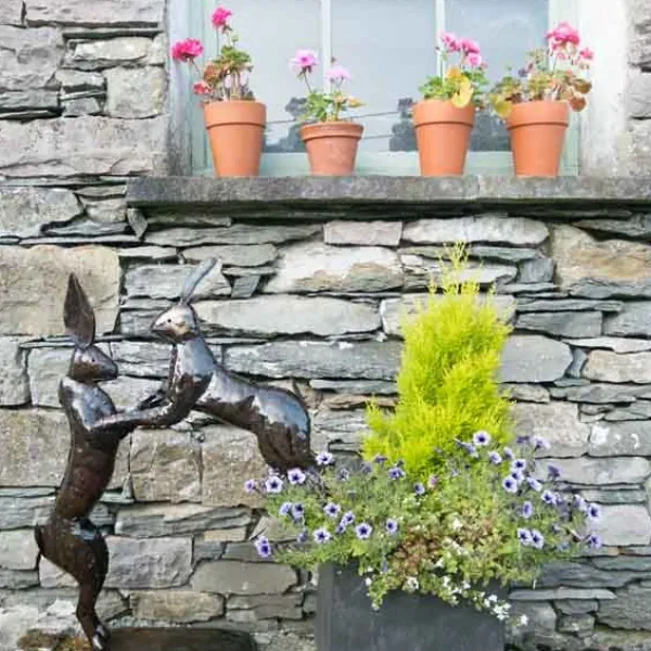 National Trust Large Boxing Hares Garden Sculpture Sale