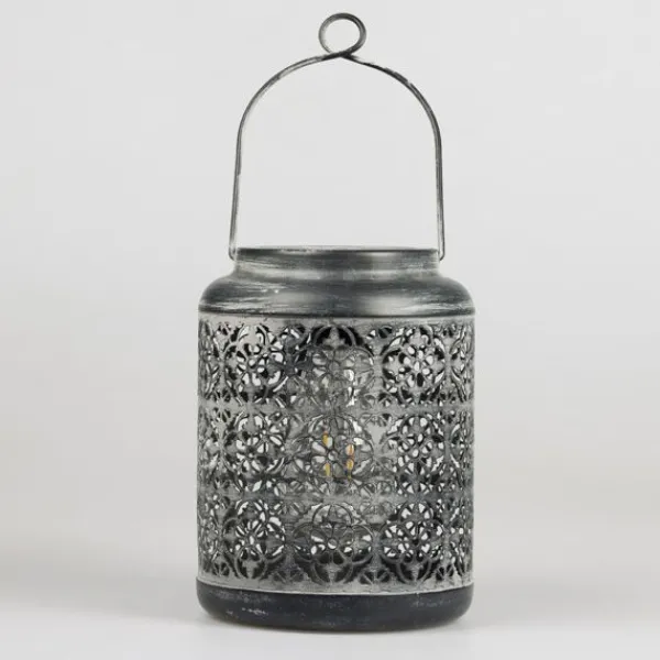 National Trust Lattice Lantern with Solar Bulb Best