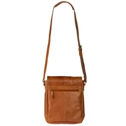 National Trust Leather Cross Body Bag, Brown Hot