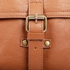 National Trust Leather Cross Body Bag, Brown Hot