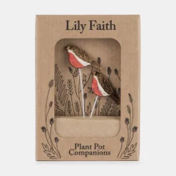 National Trust Lily Faith, Robin Plant Pot Companions Outlet