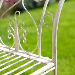 National Trust Long Seat Bench, Cream New