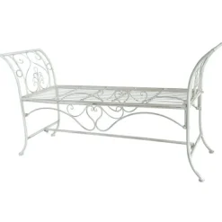 National Trust Long Seat Bench, Cream New