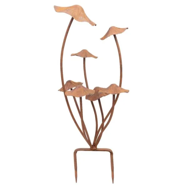 National Trust Mushrooms Plant Stake Sculpture Hot