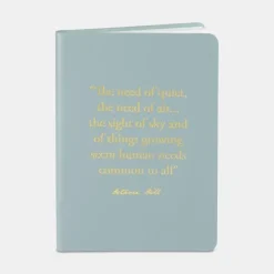 National Trust A5 Lined Quote Leather Bound Notebook Outlet