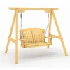 National Trust Accoya Swing Chair, 2 Seater Sale