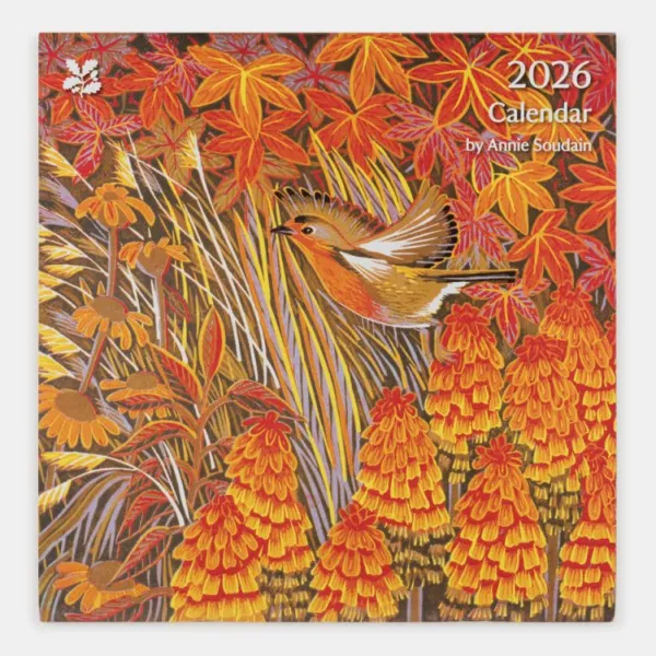 National Trust Annie Soudain Calendar 2026 Fashion