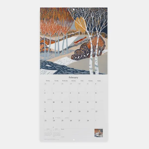 National Trust Annie Soudain Calendar 2026 Fashion