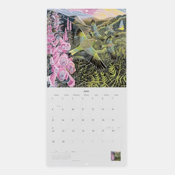 National Trust Annie Soudain Calendar 2026 Fashion
