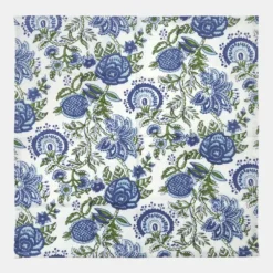 National Trust Cloth Napkins Block Print, Set of 4 Fashion