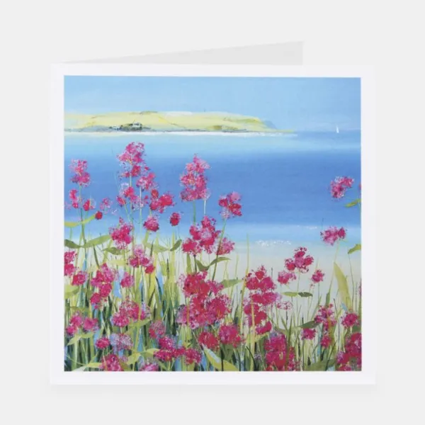 National Trust Coastal Flowers Notecards, x20 Outlet