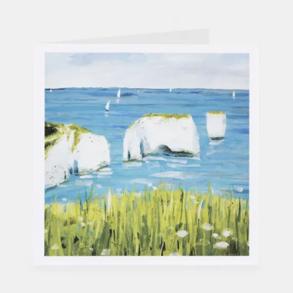 National Trust Coastal Flowers Notecards, x20 Outlet