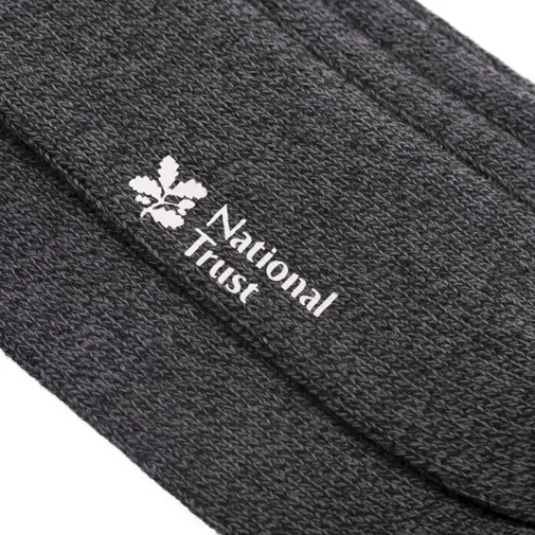 National Trust Day Tripper Socks, Charcoal Online