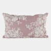 National Trust Embroidered Pink Blossom Cushion Clearance