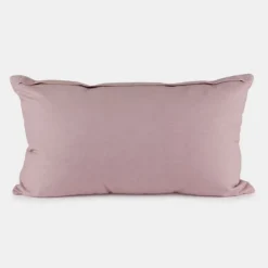 National Trust Embroidered Pink Blossom Cushion Clearance