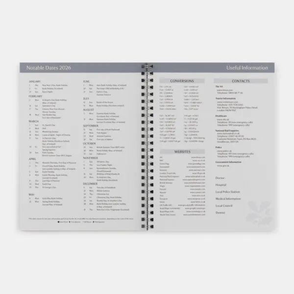 National Trust Engagement Diary 2026 Clearance