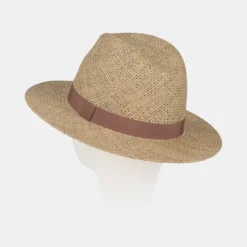 National Trust Fedora with Brown Band Fashion