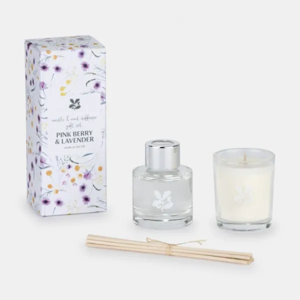 National Trust Gift Set, Pink Berry and Lavender New