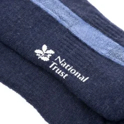 National Trust Hiking Socks, Navy Fashion