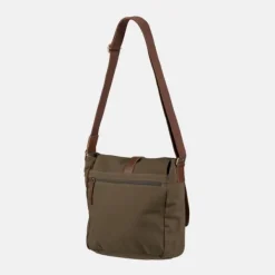 National Trust Khaki Canvas Messenger Bag Online