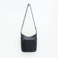 National Trust Navy Leather Cross Body Bag Sale