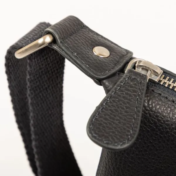 National Trust Navy Leather Cross Body Bag Sale